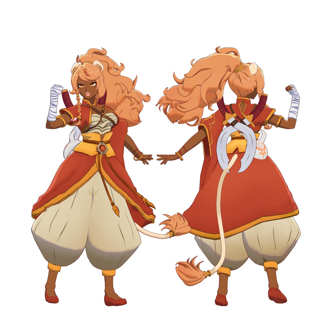 genshin OC model (commission)