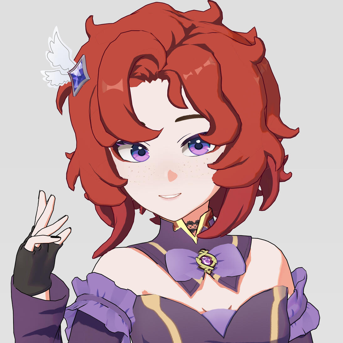 Genshin OC model (commission)